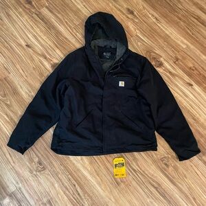 Carhartt Black Performance Jacket with Hood